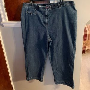 Jean Anklets Liz Claiborne/Crazy Horse Size 18